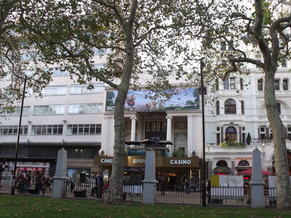 Exterior of Empire Casino, London